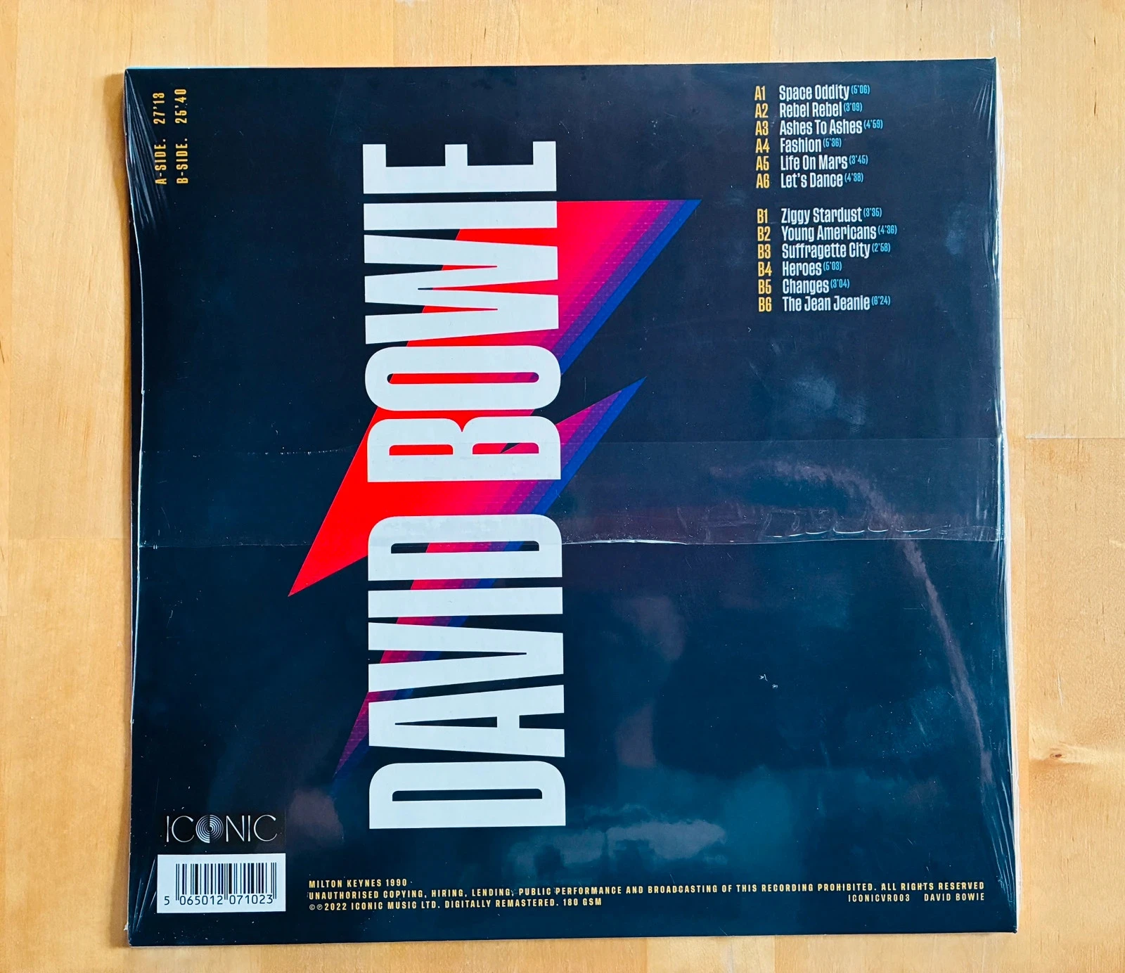 Vinylschijf 33T David Bowie Live Milton Keynes 1990. – photo 2
